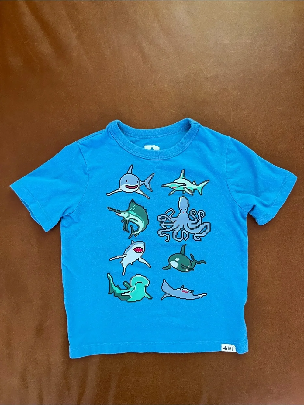 GAP Kids Sea Animals Organic Cotton Tee, 4T